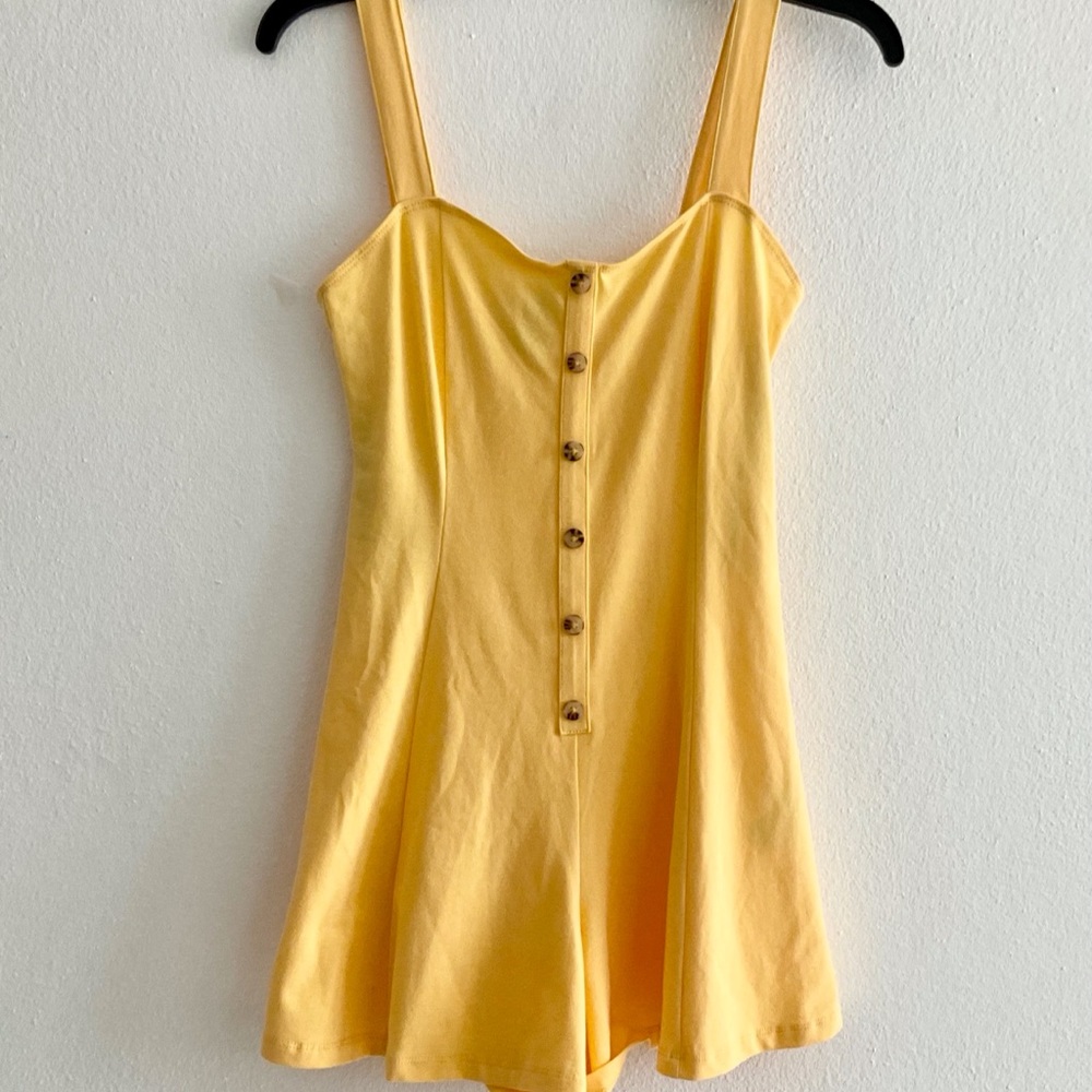 Yellow romper